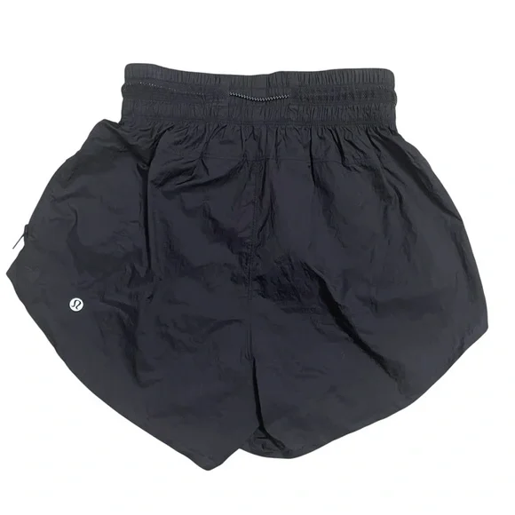 Lululemon Athletica Jet Black Athletic Running Shorts - Picture 3 of 12